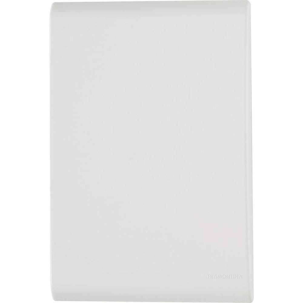 Kit 2 Placa Cega 4x2 Tramontina Liz Branca