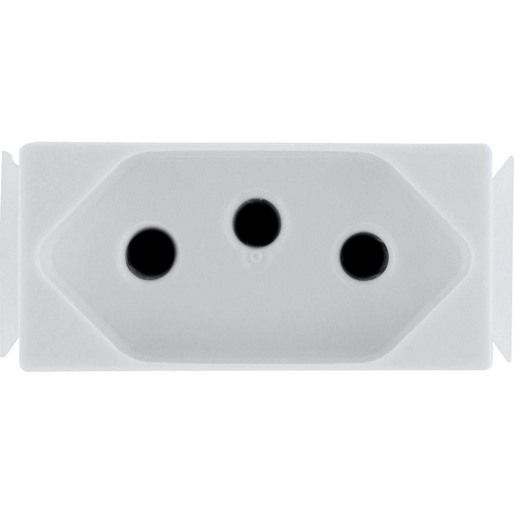 Kit 12 Modulo Tomada 2p+t Tramontina Aria 20 A 250 V Branco
