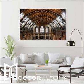 Quadro Arquitetura Arcos 60x40 Cm Adesivo Fotográfico