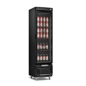 Cervejeira Porta De Vidro Grb23evgw Gelopar Expositor Slim 228 Litros Preta 220v