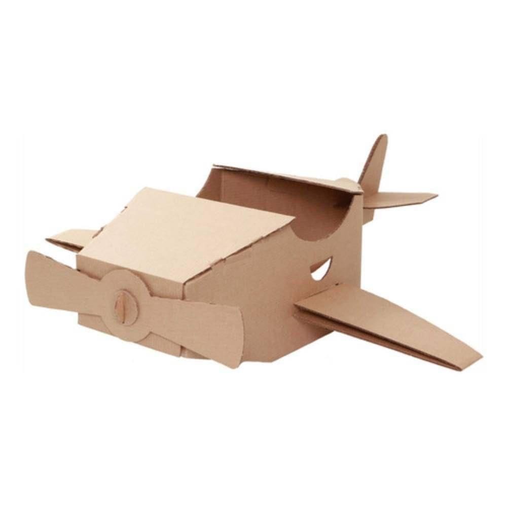 Kit Avião Para Brincar Papelão 202501 Eu Amo Papelão