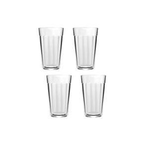 Jogo Copo Americano Multiuso Long Drink 345ml - Kit 4 Un