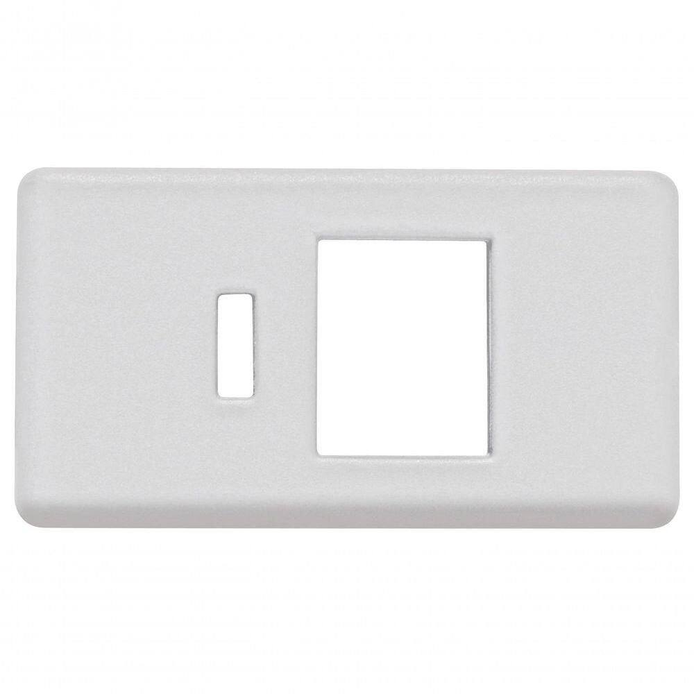 Kit 6un Módulo Tampo Para Tomada Rj Tramontina Izyflat Branco Tramontina
