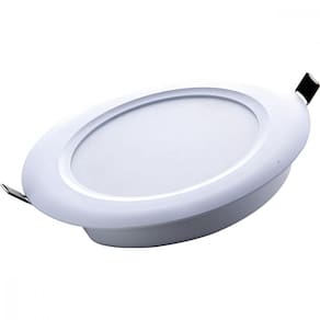 Plafon Led Tramontina Redondo De Embutir Slim 1000 Lm 12 W Bivolt 3000 K Luz Amarela