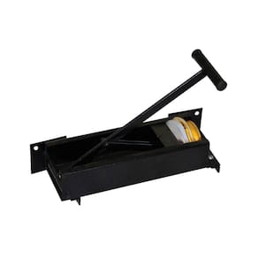 Prensador Amassador De Latas E Suporte Chapa De Aço 30x10cm