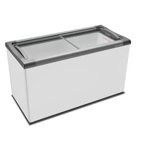 Freezer De Sorvete Horizontal Nf40 Metalfrio Expositor 399 Litros Branco 110v