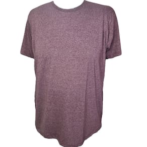 Camiseta Básica Masculina Malha Sensation Ultra Leve Plus Size Marsala | Loja Rosalis
