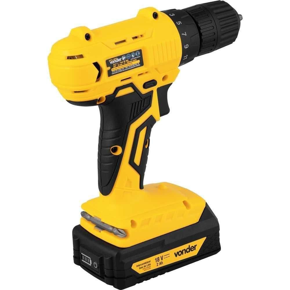 Parafusadeira Furadeira à Bateria 3-8`` 18v Ipfv1852 Vonder