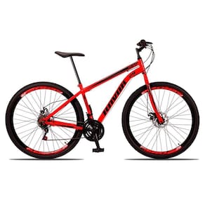 Bicicleta Bike Aço 21 Marchas Velocidades Aro 29 Ferrari