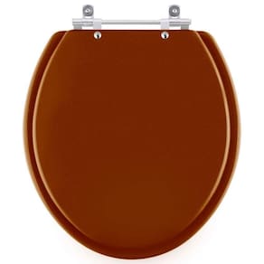 Assento Sanitário Convencional - Oval Caramelo Para Vaso Deca