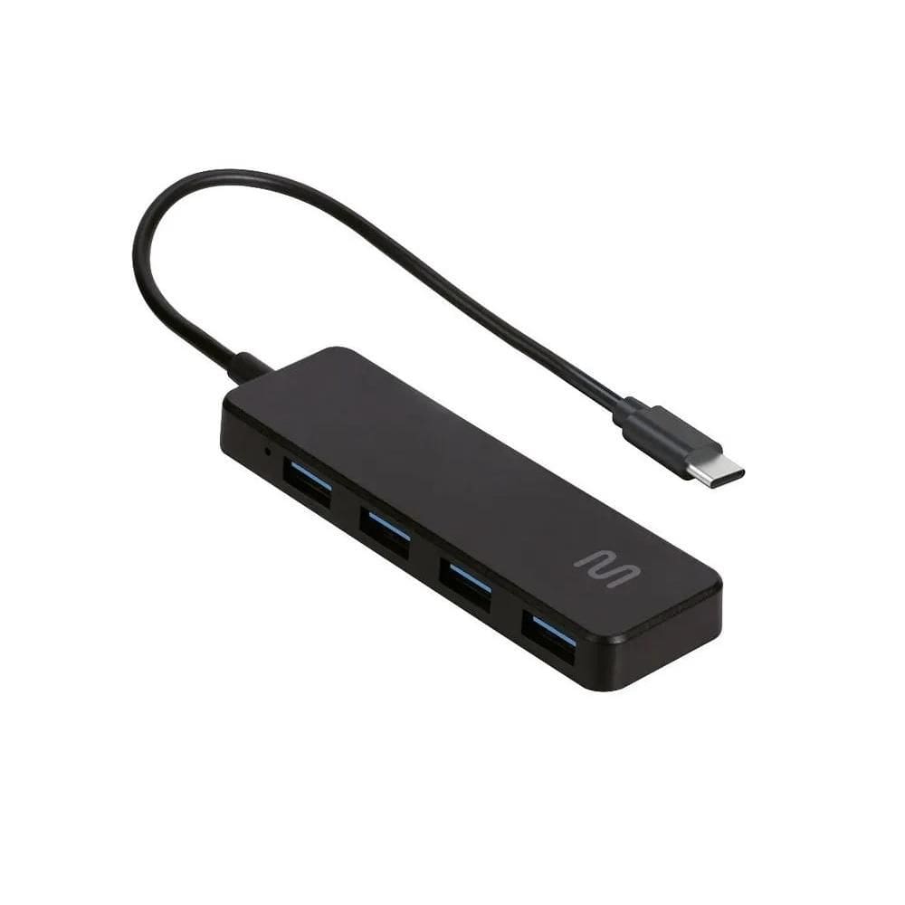 Hub 4pt USB-C AC445, MULTILASER