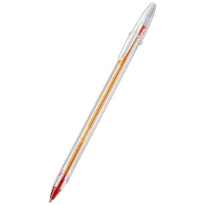 Caneta Esferográfica 0.8Mm Cristal Fina Vermelha Bic
