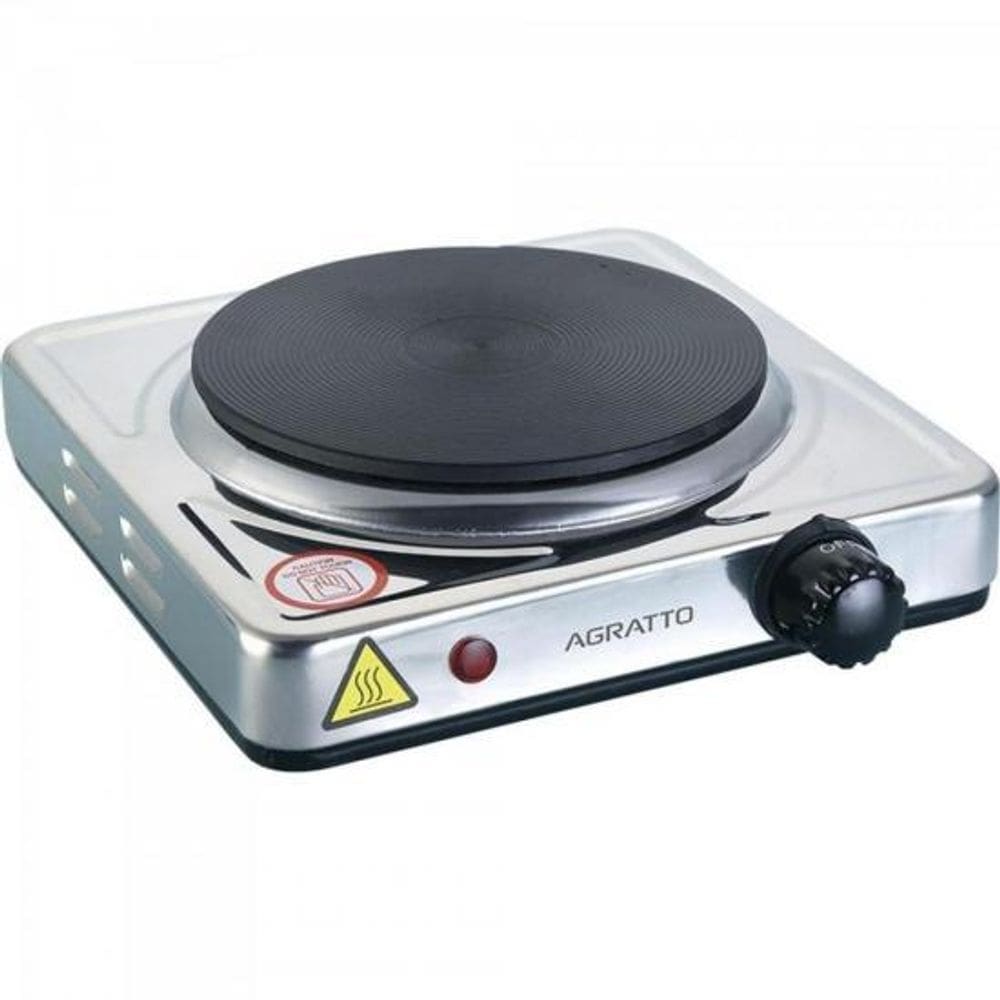 Fogão Elétrico Agratto FMA01 1500W Cinza 127v [F002]