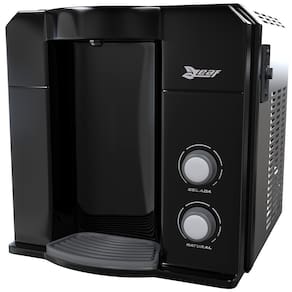 Purificador Água Gelada Bactericida Compressor 220v Preto Leaf Pury