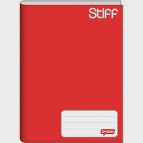 Caderno Brochurão 96 Folhas Vermelho 00063/55 Stiff