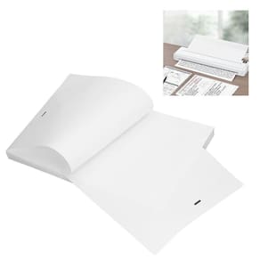 Papel Termico A4 100 Folhas Impressora Termica Bluetooth Trabalho Advogado Processo Lista Arquivo