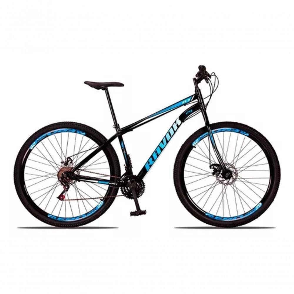 Bicicleta Aro 29 Freio A Disco Traseiro Shimano Aço 21 Velocidades Azul