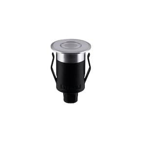 Embutido De Solo Led Stella Way Up 1w Bivolt Alumínio 3000k Luz Amarela