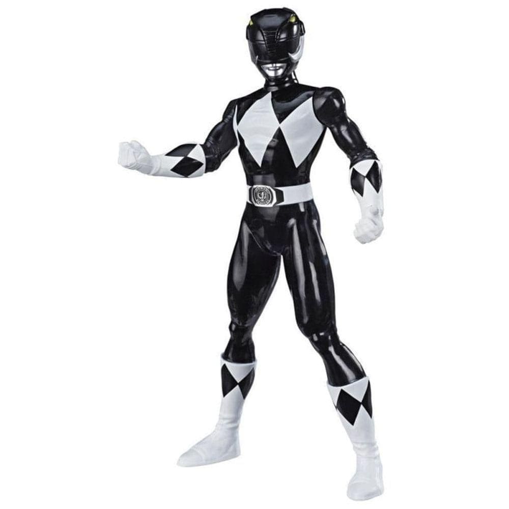 Boneco Power Rangers Mighty Morphin Preto - 24 Cm - Hasbro
