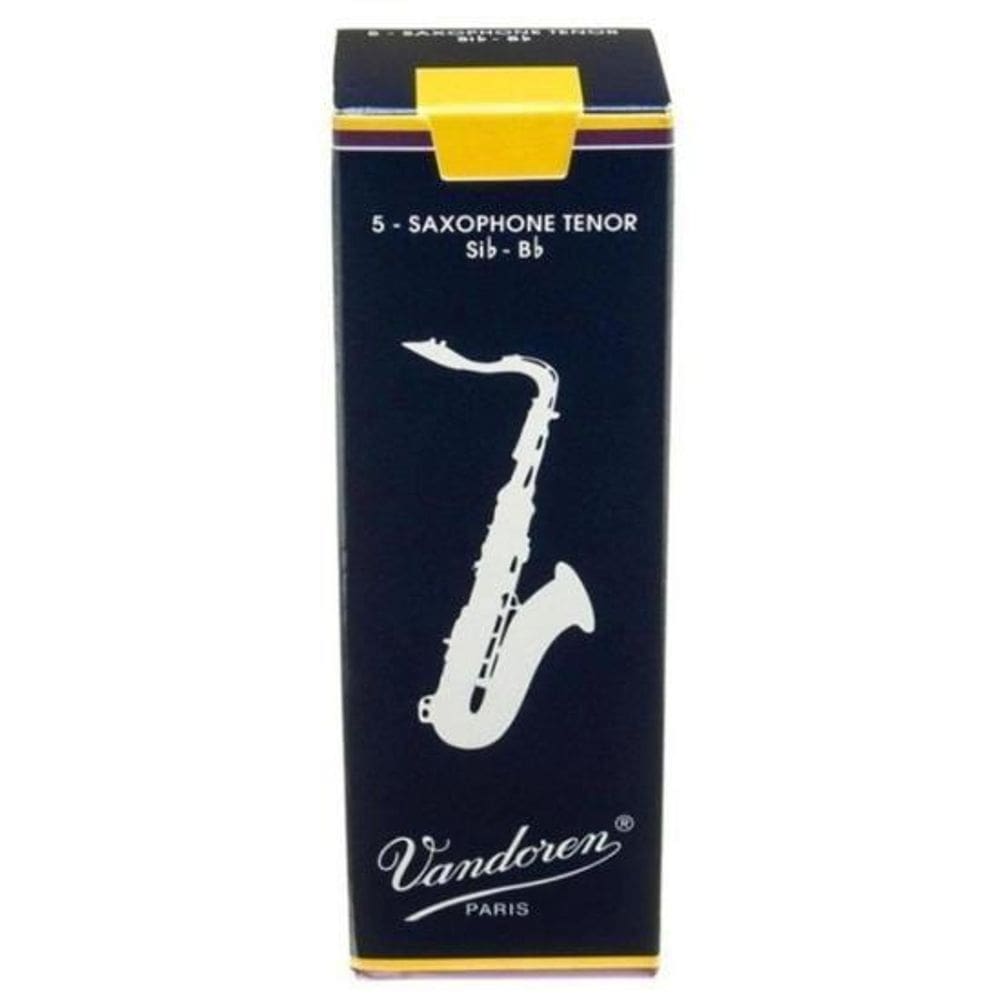Palheta Tradicional Saxofone Tenor 2 Vandoren SR222 - CX / 5 [F002]