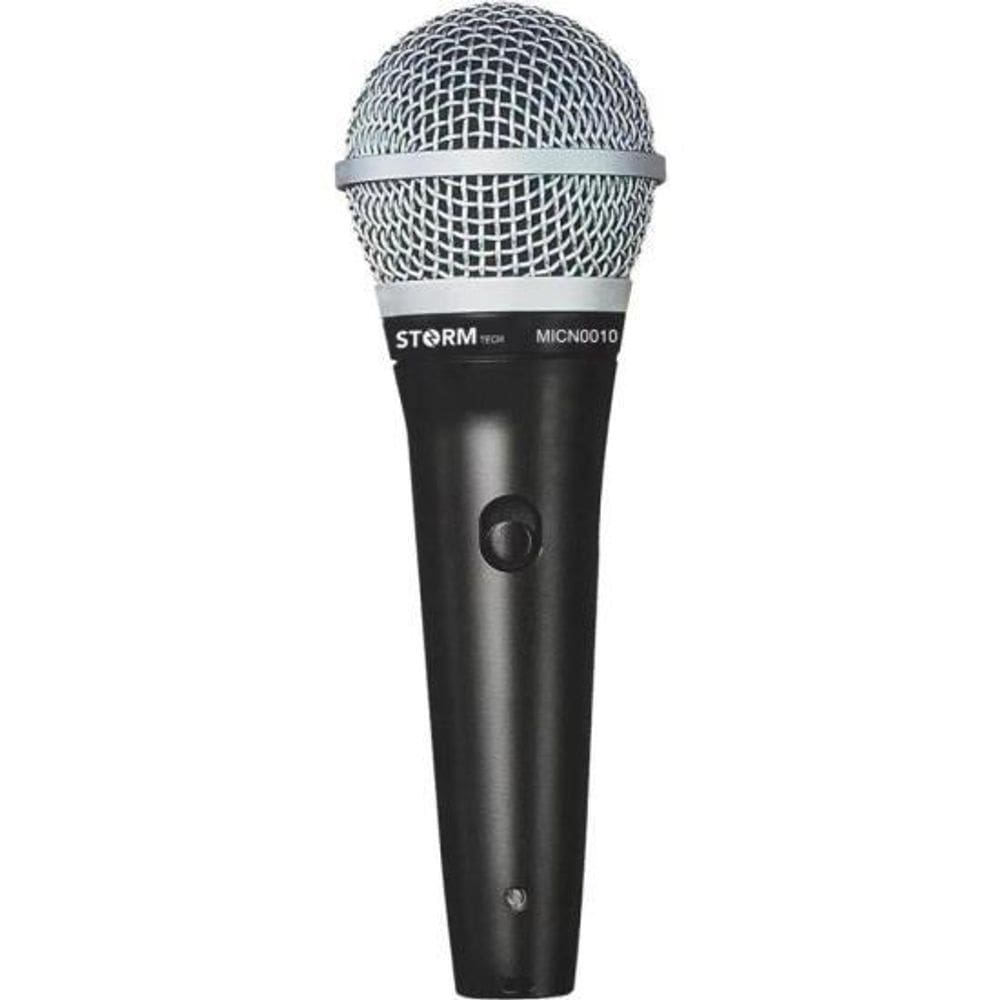 Microfone Com Fio Storm MICN00010 Preto [F002]