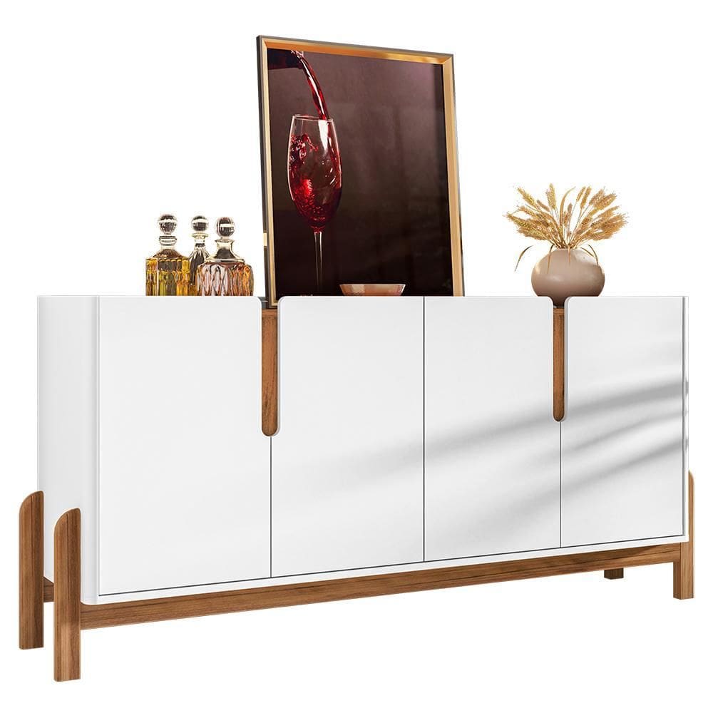 Buffet Aparador Lizz 170cm 4 Portas - Casa D