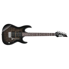 Guitarra 6C RG GIO Trans Black Sunburst Ibanez GRX70QA-TKS [F035]