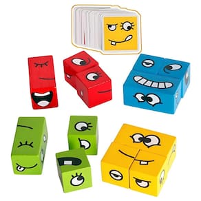 Brinquedo Educativo Cubo Das Emoções