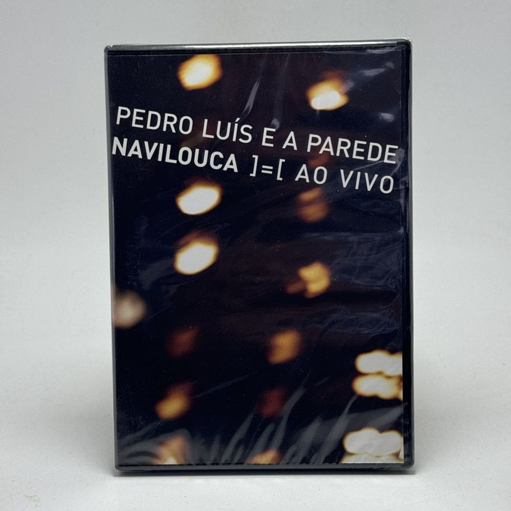 Dvd Pedro Luís E A Parede Navilouca Ao Viv o