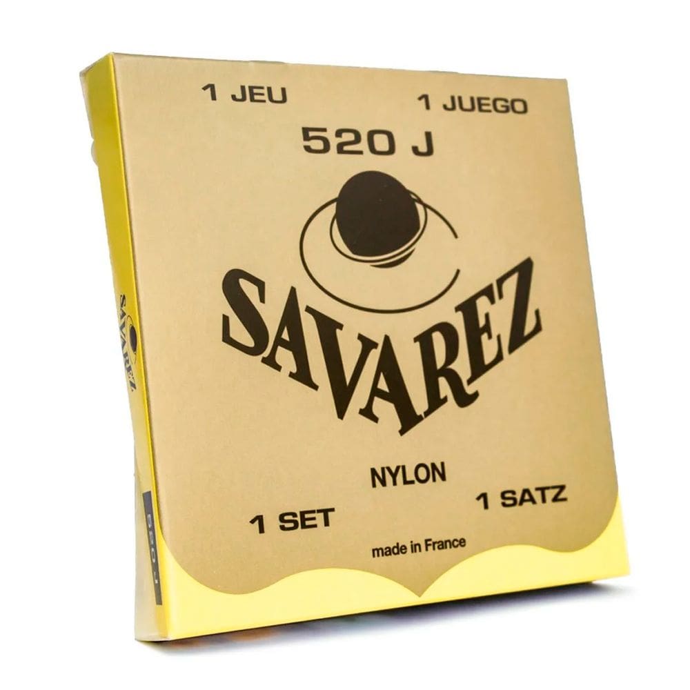 Encordoamento Para Violão Nylon Savarez 520J Tensão Extra Alta