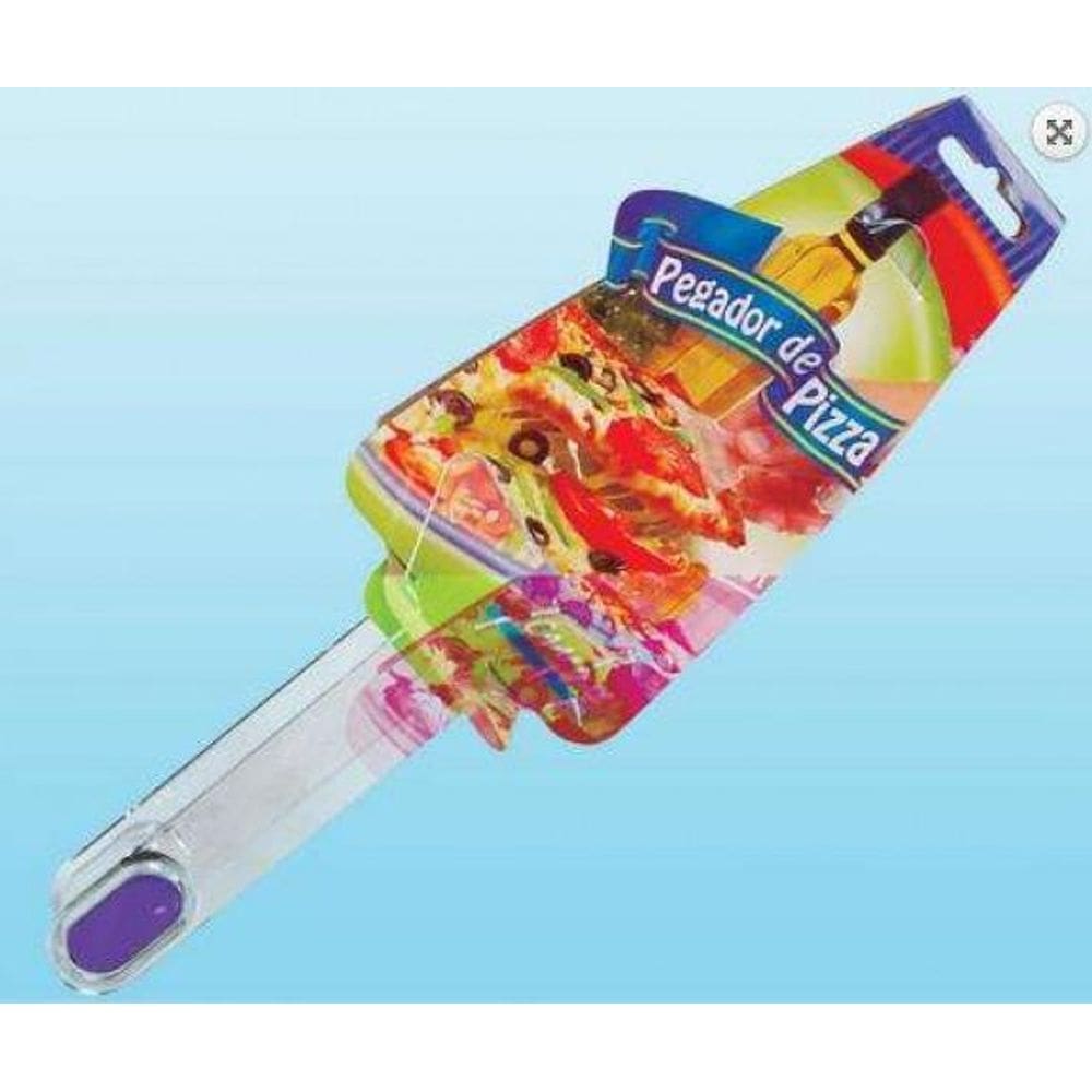 Pegador Fatia Pizza Acrilico Cristal Acrylic Line
