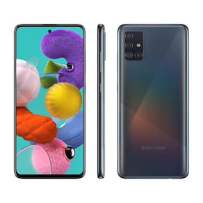 REEMBALADO: Samsung Galaxy A51 128GB Tela Infinita de 6.5 - Preto