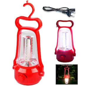 Lanterna Lampião Led Luminária de Mesa Retrô Recarregável Lampada de Emergencia Bivolt Luz Camping Fazenda Sitio Pesca