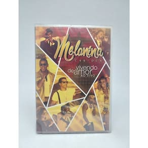 Dvd Melanina Carioca - Vivendo De Amor Ao Viv o