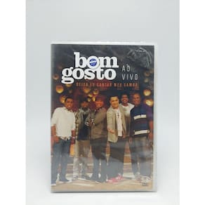 Dvd Bom Gosto - Deixa Eu Cantar Meu Samba Ao Viv o