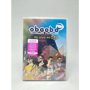Dvd Obaoba Samba House - Ao Viv o No Rio