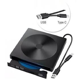 Drive Gravador De Cd-dvd Externo Usb 3.0 E Type-c Kp-le303