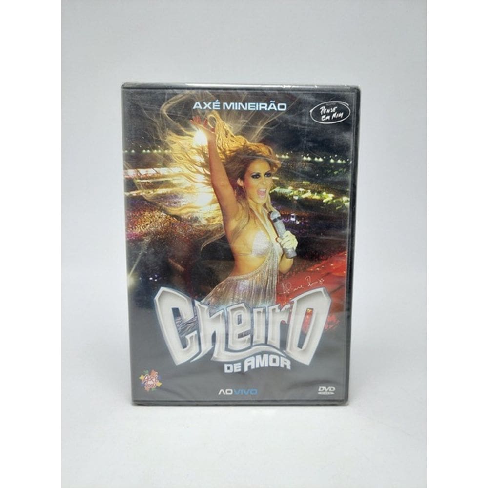 Dvd Cheiro De Amor Axe Mineirao Ao Viv o