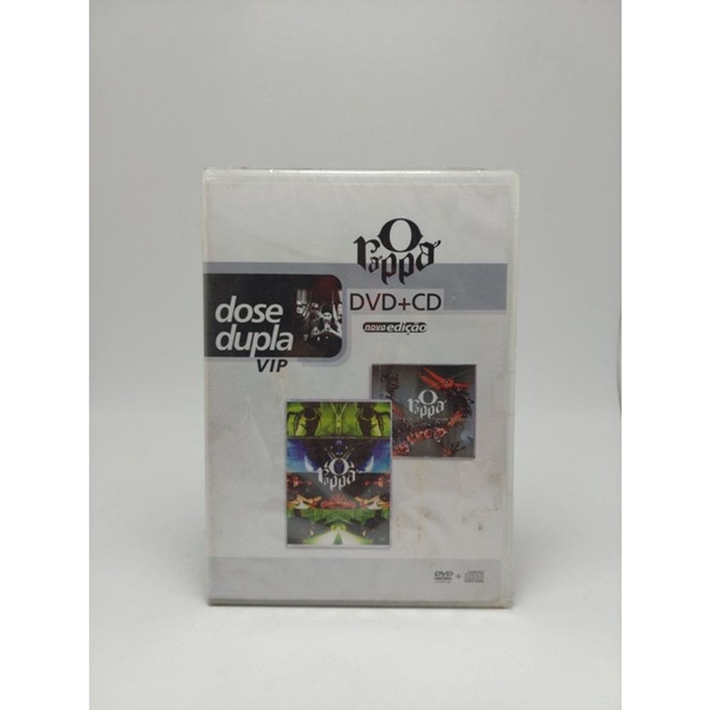 Dvd+cd O Rappa-  Dose Dupla Vip