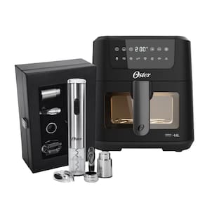 Kit Fritadeira Digital Clear E Kit Vinho Oster - 127V