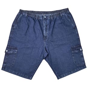 Bermuda Masculina Elastico Cargo com Cordão Plus size