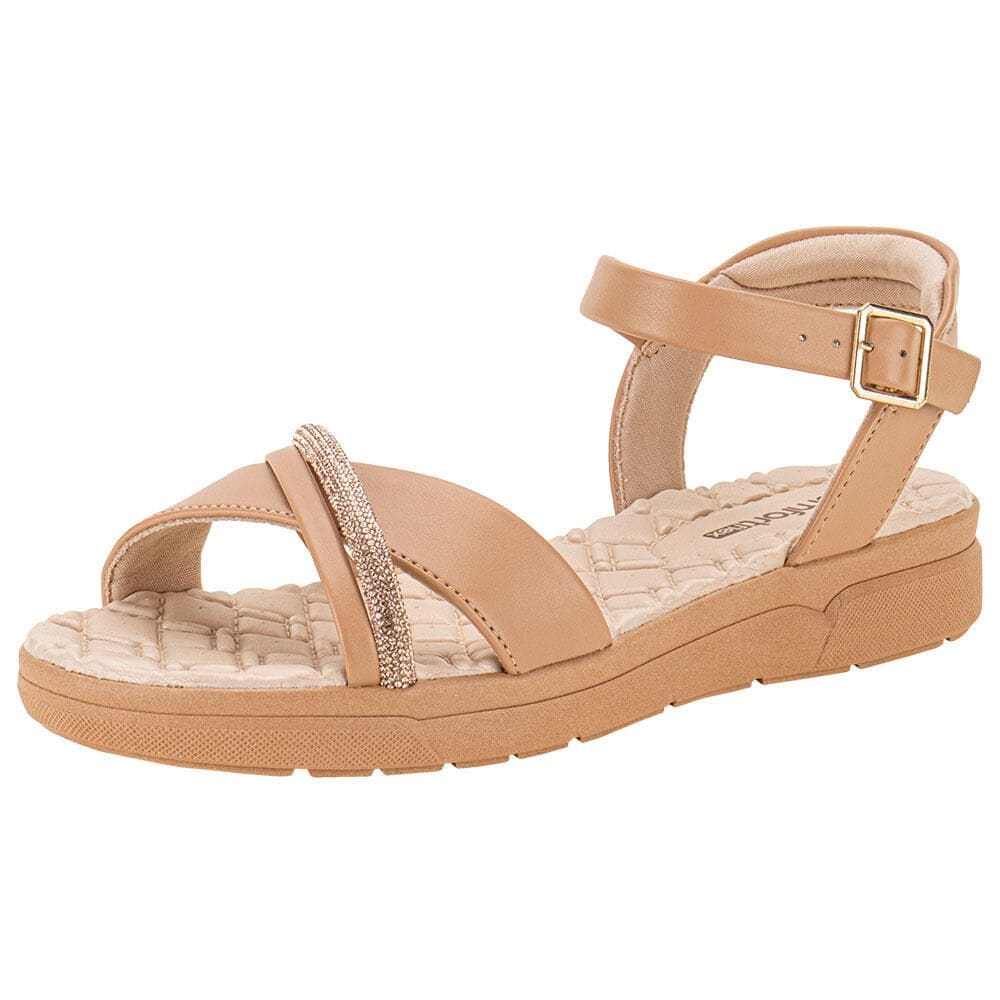 Sandália Feminina Flat Comfortflex 2442301