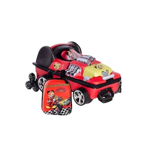 Kit Mochila De Rodas Mickey Mouse 3D Lancheira Escolar