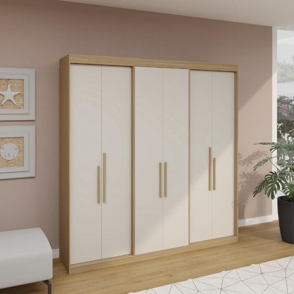Guarda Roupa Casal 6 Portas PH1804 Herval