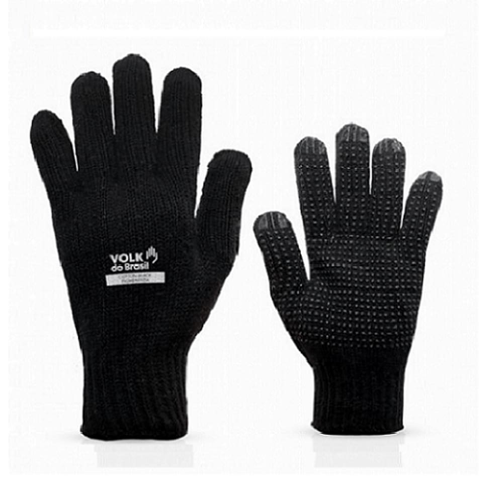Luva de Algodão Tricotada Pigmentada Volk (12 Pares)