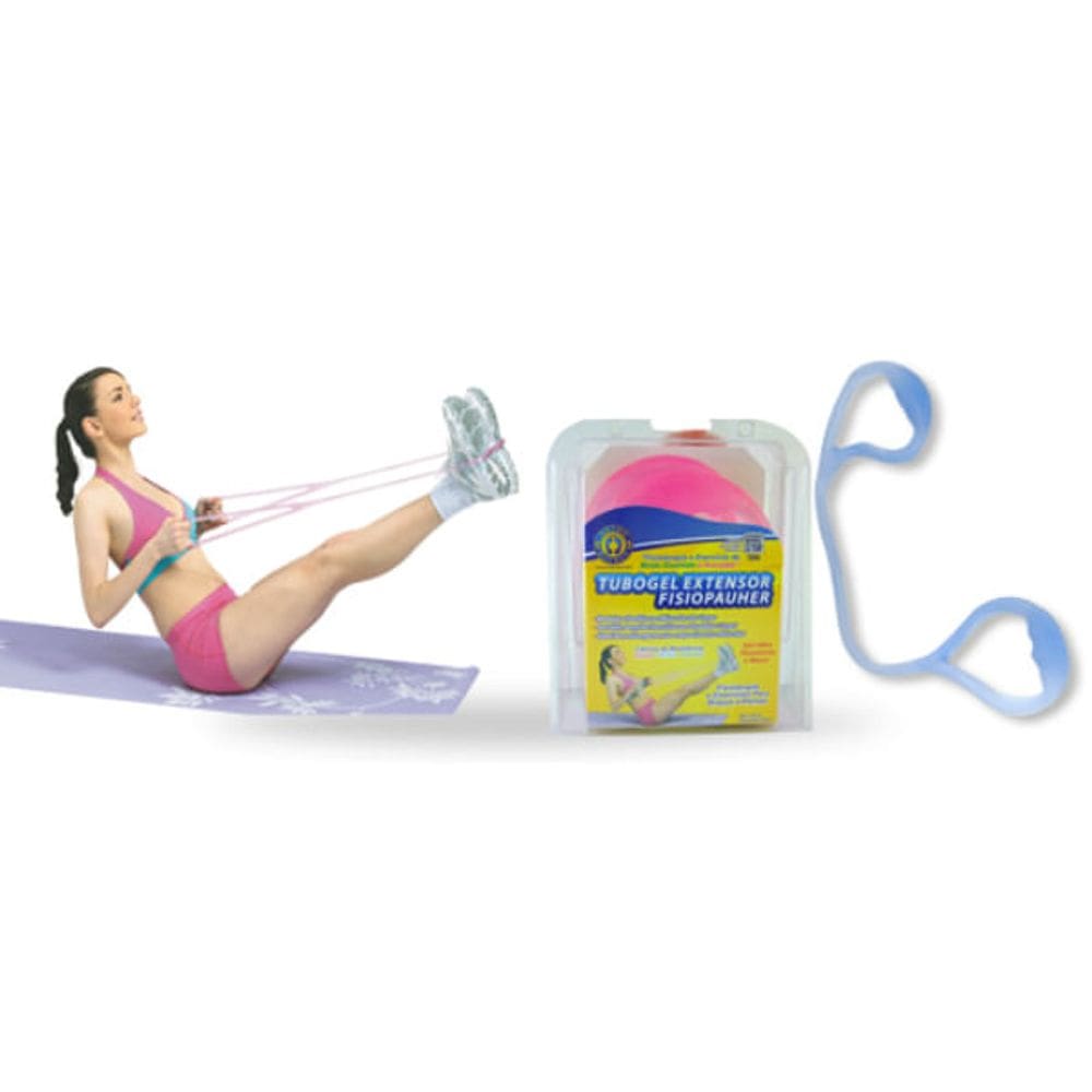 Tubogel Extensor p/ Exercícios e Fisioterapia Fisiopauher  FG 29 Orthopauher