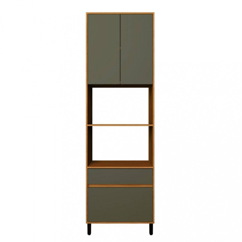 Paneleiro Torre Quente 2 Portas 2 Gavetas 70cm Denver  Herval