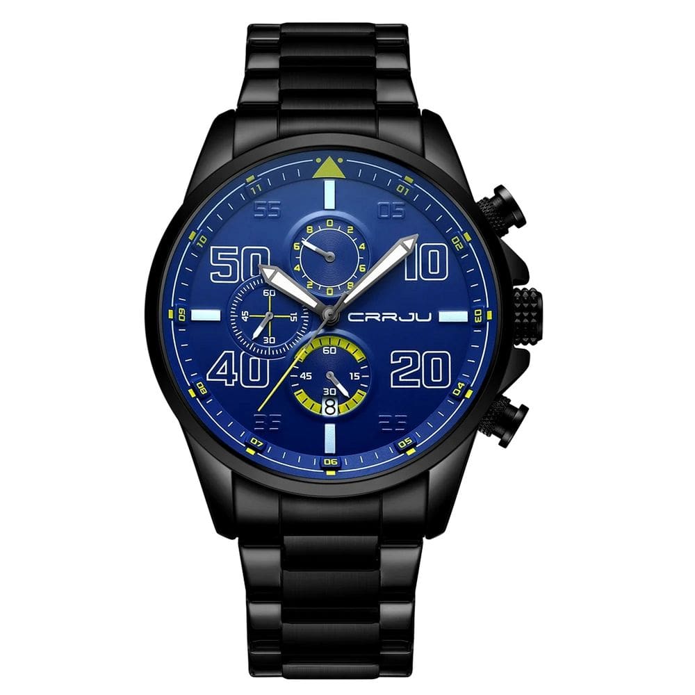 Relógio de Pulso Masculino Quartzo Design Dial Grande Esportivo  Impermeavel 3atm