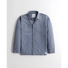 Camisa Flanela Relaxed Fit Masculina Hollister
