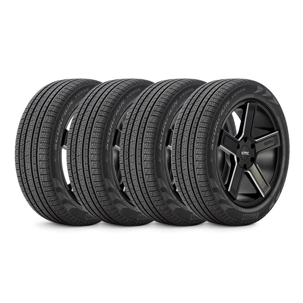 Pneu Aro 19 Pirelli Scorpion Verde All Season 255/55r19 111h Xl - 4 Unidades